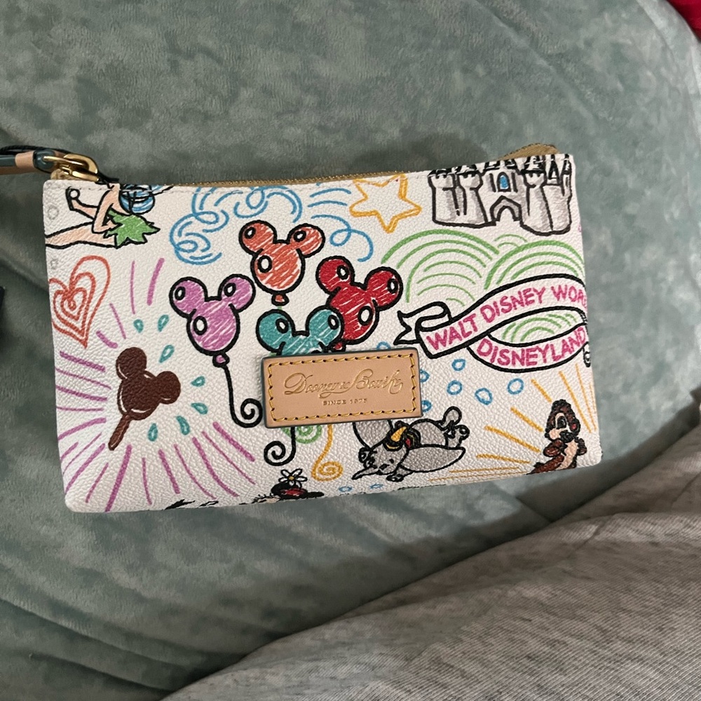 Disney dooney makeup bag.